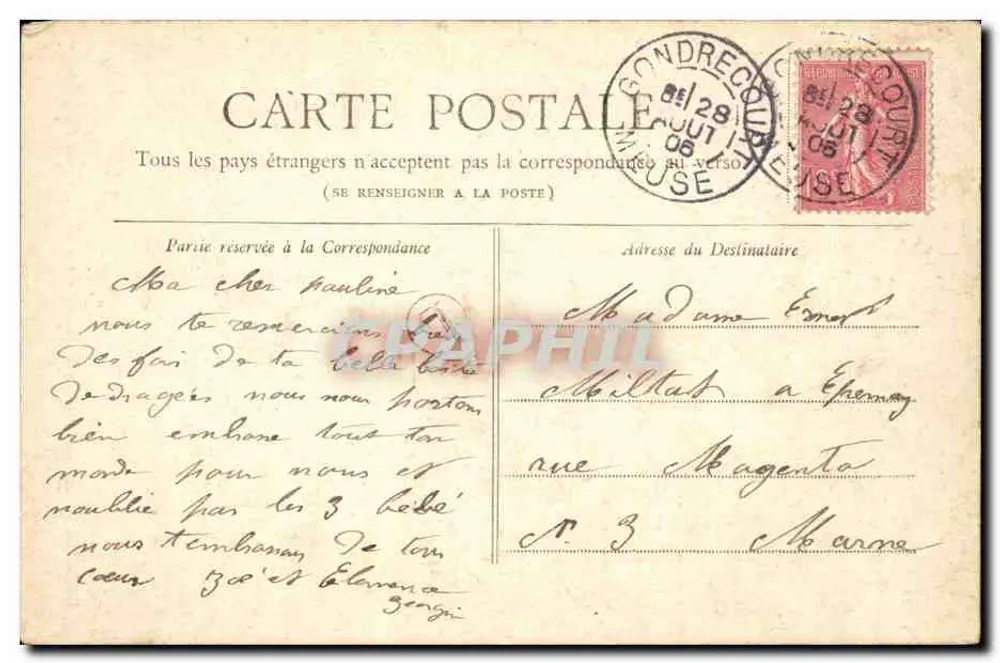 Place de la Bastille — Säule der Bastille — Sammlung Petit Journal - Rückseite