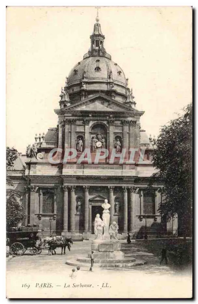 Paris — A Sorbonne — LL, n° 169 - Frente