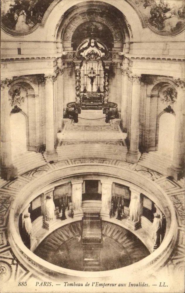Grab des Kaisers am Invalidenhaus — Paris — LL. n° 885 - Vorderseite