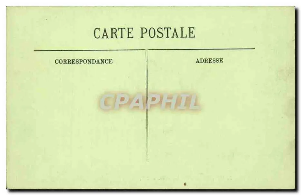 Paris — A Biblioteca Sainte-Geneviève — LL. — N° 1161 - Verso