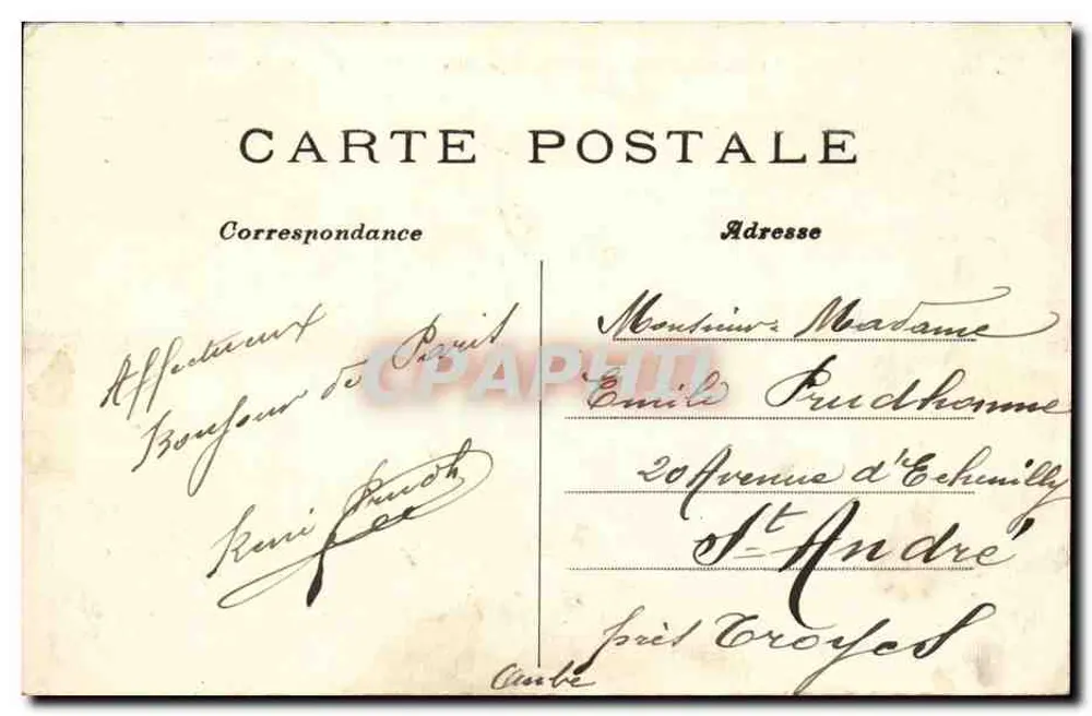 PARIS — Il Panorama dei Sette Ponti — C.M. n°141 - Verso