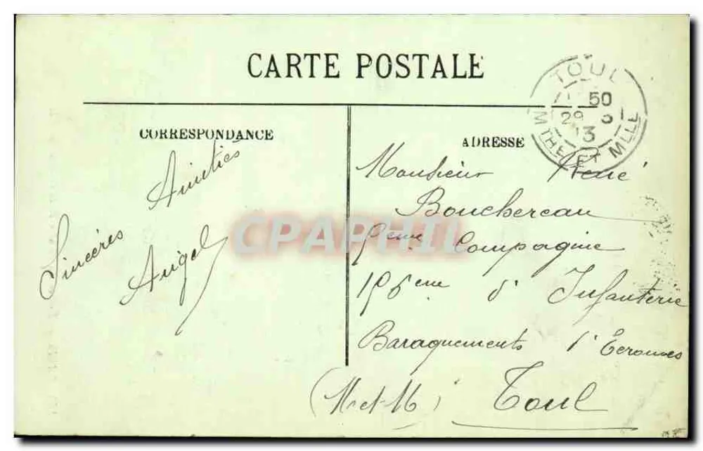 Paris — Eingang zum Moulin de la Galette — LL. — 855 - Rückseite