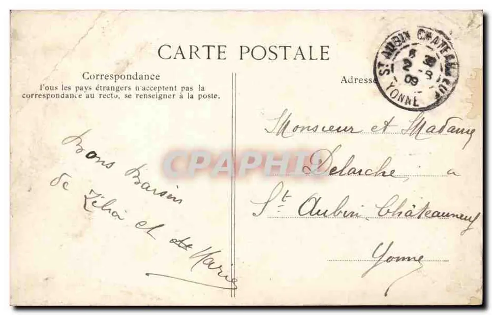 La Belle de New-York — Moulin Rouge — Paris — Editor E. R. n°4063 - Verso
