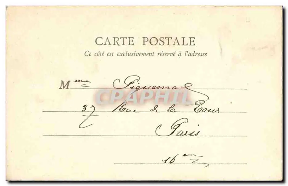 Paris - Moulin Rouge — editor E.R. Paris, n°31 - Verso