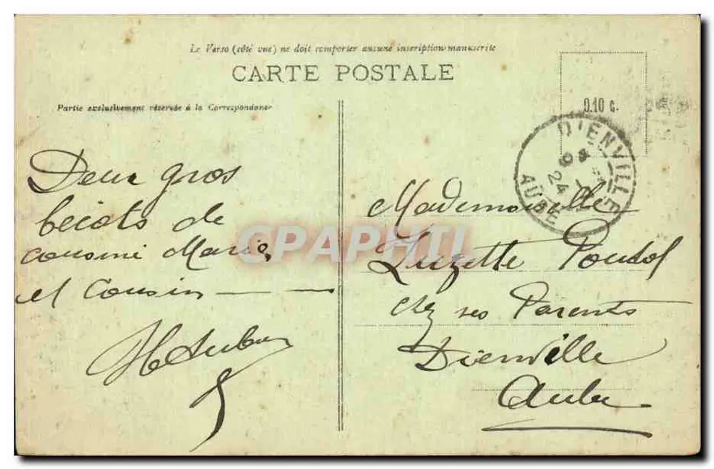 Wieża św. Jakuba — Paryż — wydawca 'Tout Paris' nr 101 M - Rewers