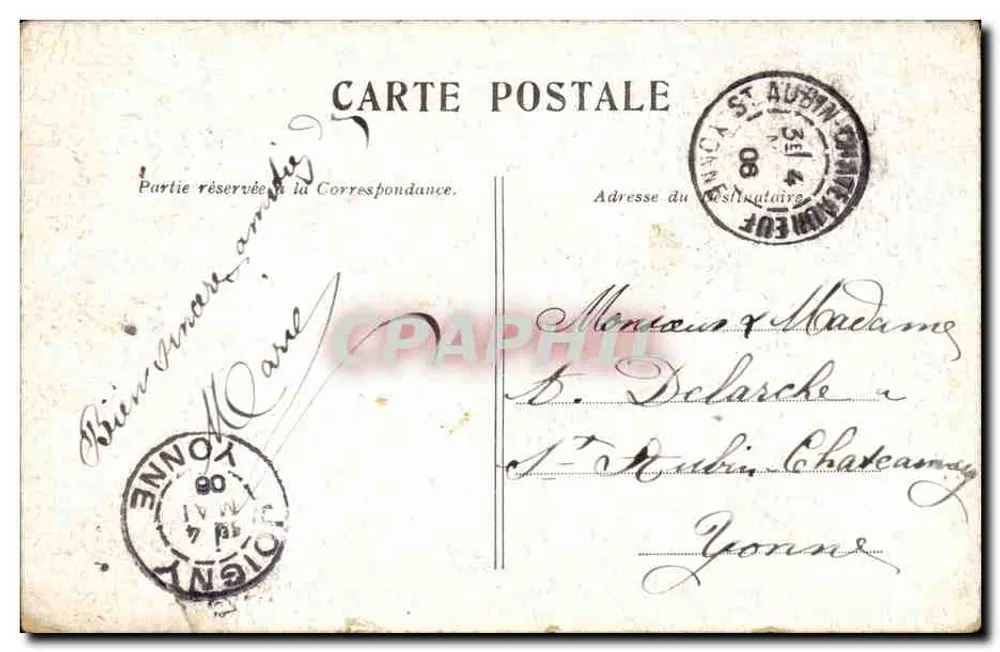 Parigi — Boulevard des Italiens — editore non identificato - Verso