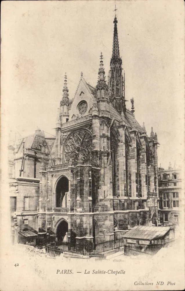 PARIS — A Santa Capela — Collections ND Phot - Frente