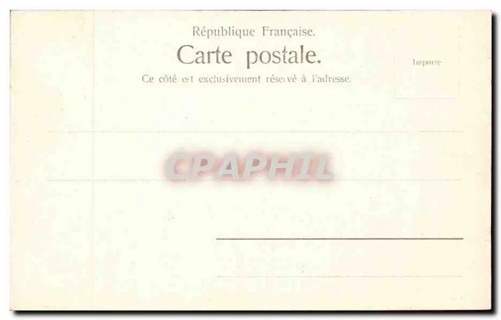 Kirche Saint-Jean-Baptiste (Belleville) — Paris — Léon J. Durieu, Paris, Nr. 125 - Rückseite