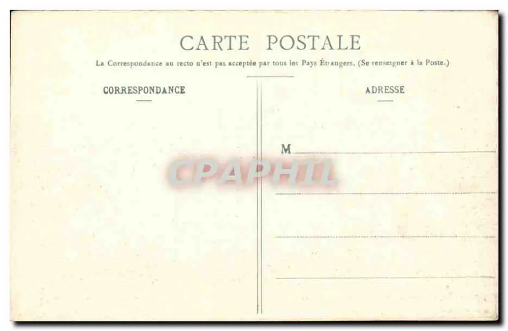 Paris - Das Louvre und Pont des Saints-Pères — A. Taride, Paris - Rückseite