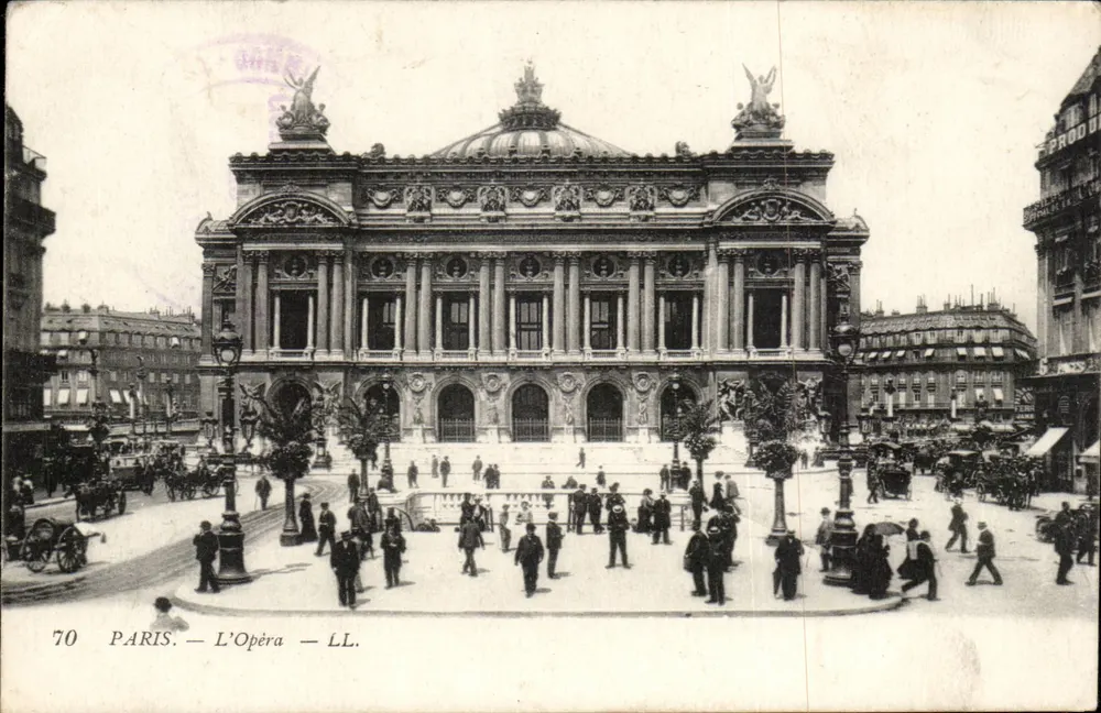 Paris — A Ópera — LL. n°70 - Frente
