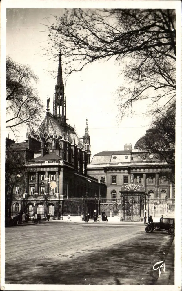Santa-Chapelle — Paris — Editor LECONTE - Frente
