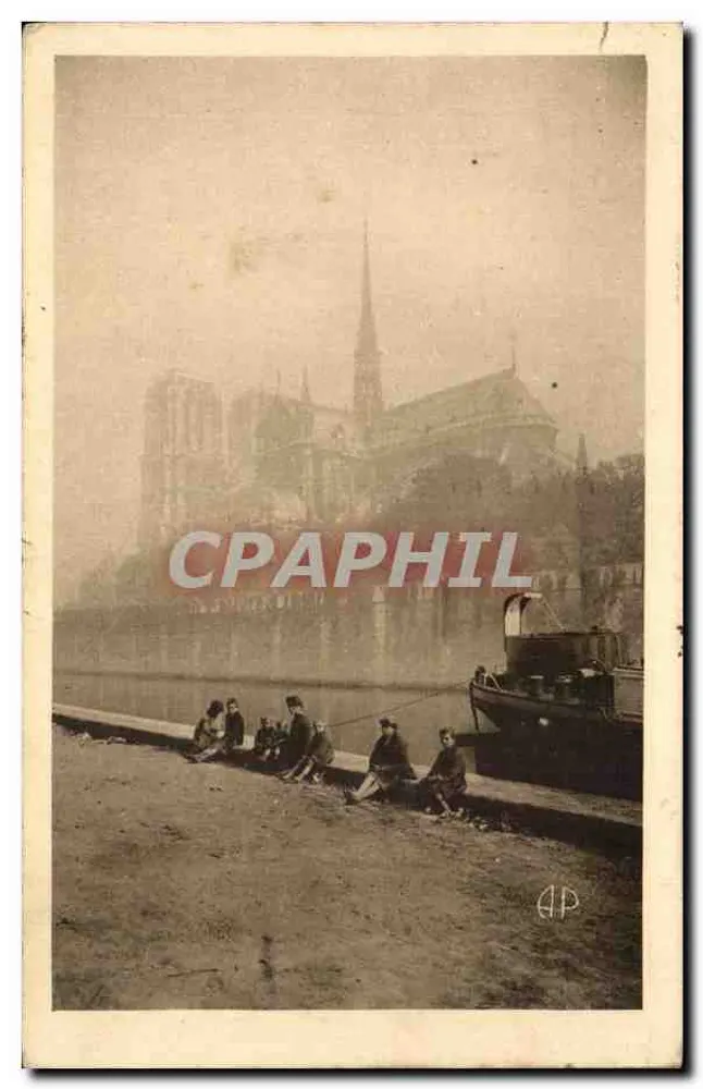 Nossa Senhora de Paris — A Abside — Editor E. Papeghin, Paris - Frente
