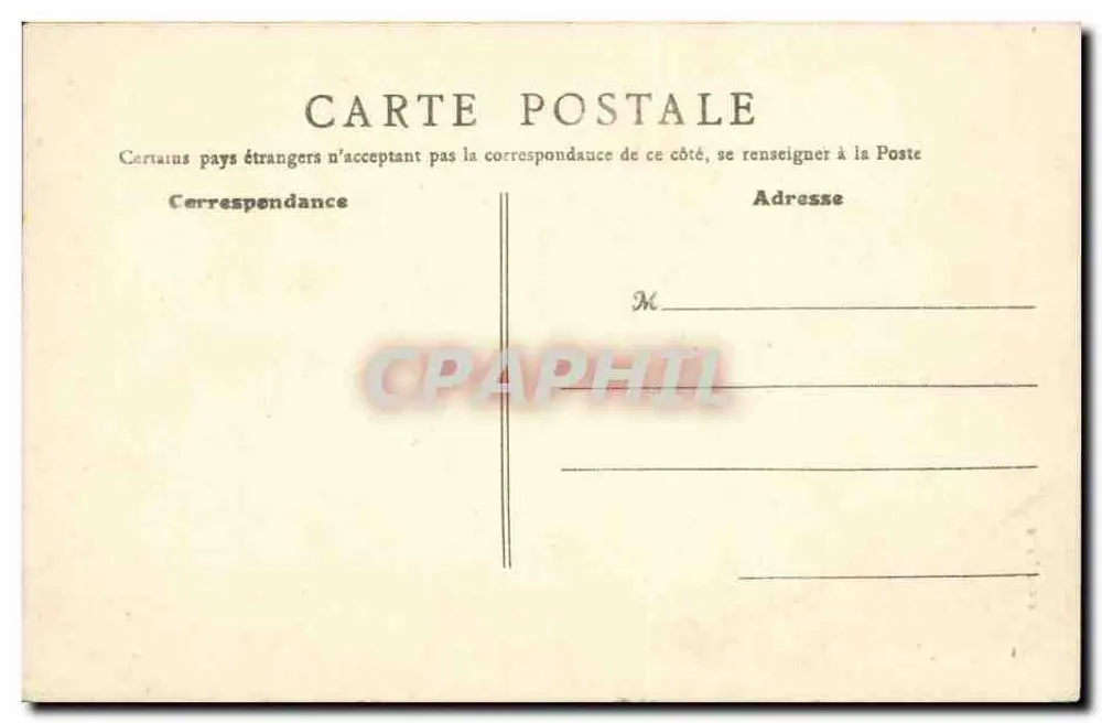 Estatua da República — Paris — B.F. Paris 532 - Verso