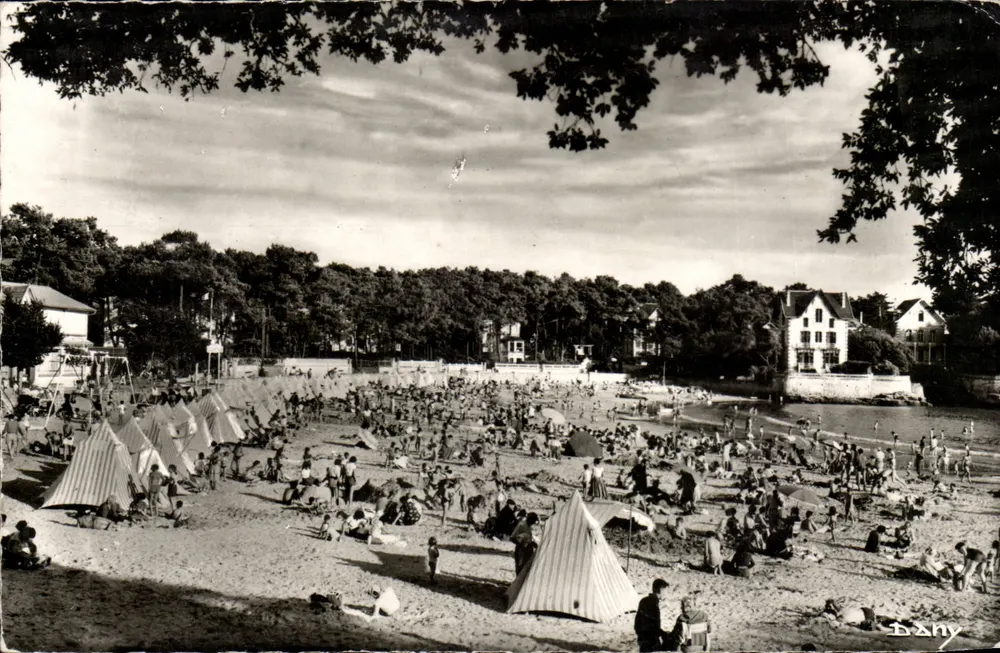 Saint-Palais-sur-Mer — A Praia — Foto J. MARCOU - Frente