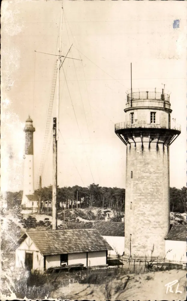 O Sémaphore e o Farol da Coubre — Ronce-les-Bains — Edição R. LAURENT - Frente