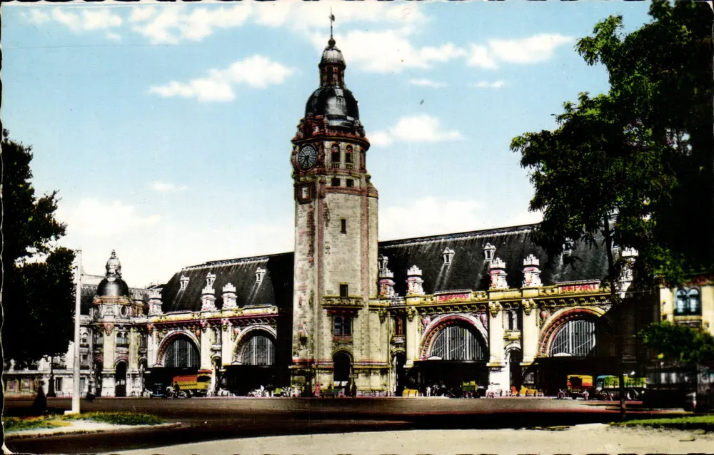 Estação de La Rochelle — vista geral — Bromocolor - Frente