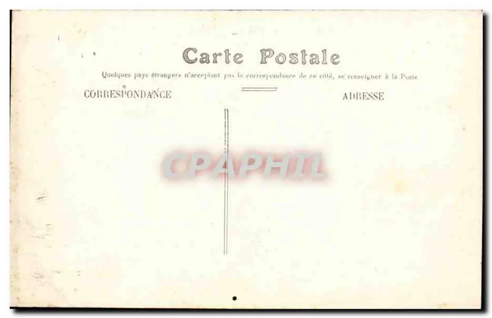 La Rochelle — Alte Häuser, Marktplatz — Verlag: , n° 243 - Rückseite