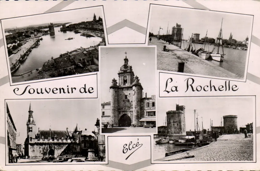 La Rochelle — Lembrança de — editor Elcés - Frente