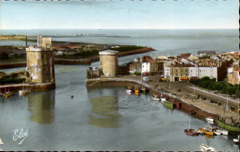 La Rochelle — Der Hafen, die beiden Türme — Elcé - Vorderseite