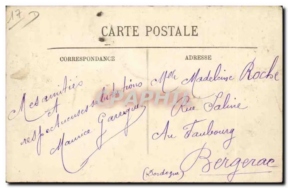 La Rochelle — Ansicht vom Parc Charruyer — LL - Rückseite