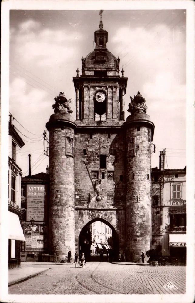 La Rochelle — Turm der Großen Uhr — «Real-Photo» C. P. Strasbourg - Vorderseite