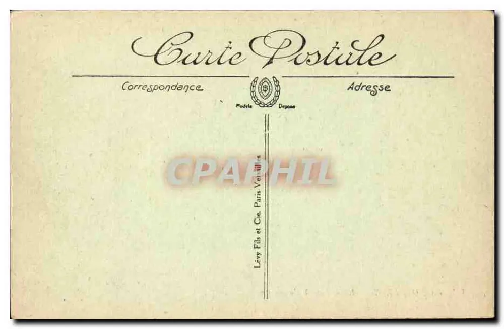 La Rochelle — Das Rathaus — Léry Fils et Cie, Paris - Rückseite