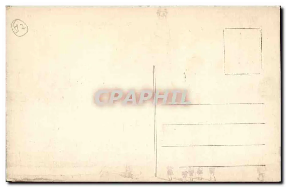 La Rochelle — A Estação - L. C. — n° 1238 - Verso