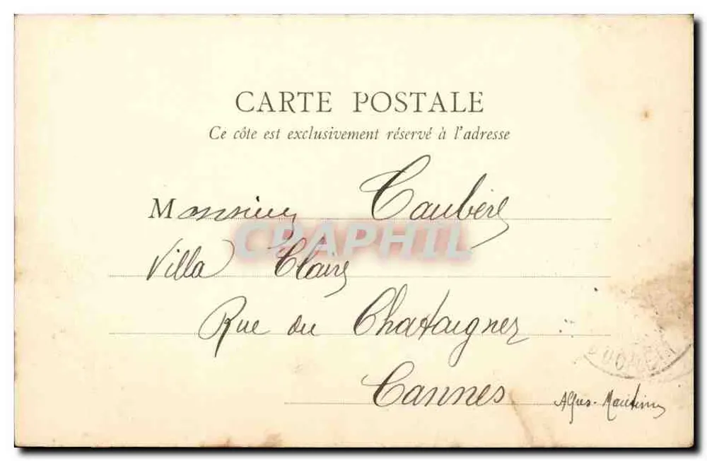 La Rochelle — Rue Saint-Jean und Fischmarkt — B. F. Paris - Rückseite