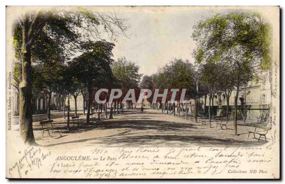 Angoulême — O Parque Blanc — Barbault, Angoulême - Frente