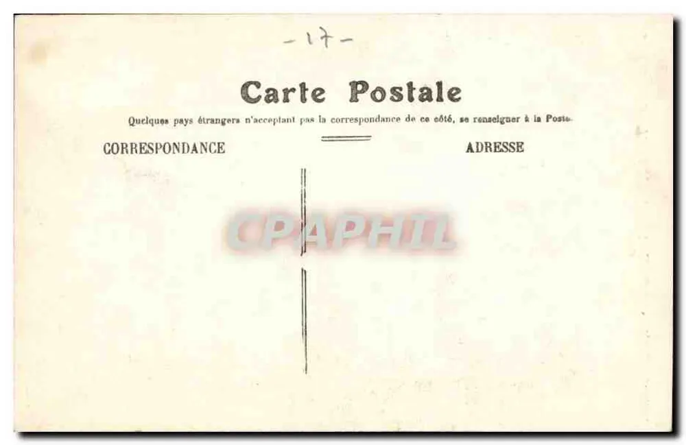 La Rochelle — Innenhof des Rathauses — n° 63 - Rückseite
