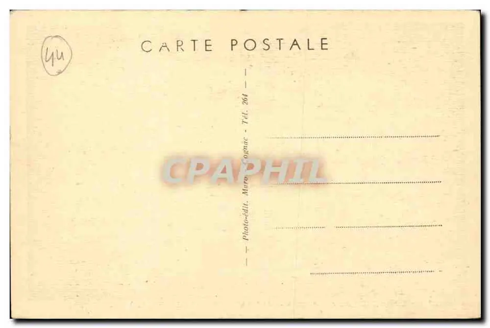 Hotel du Commerce et du Parc — Aulnay-de-Saintonge (Ch.-Inf.) - Rückseite