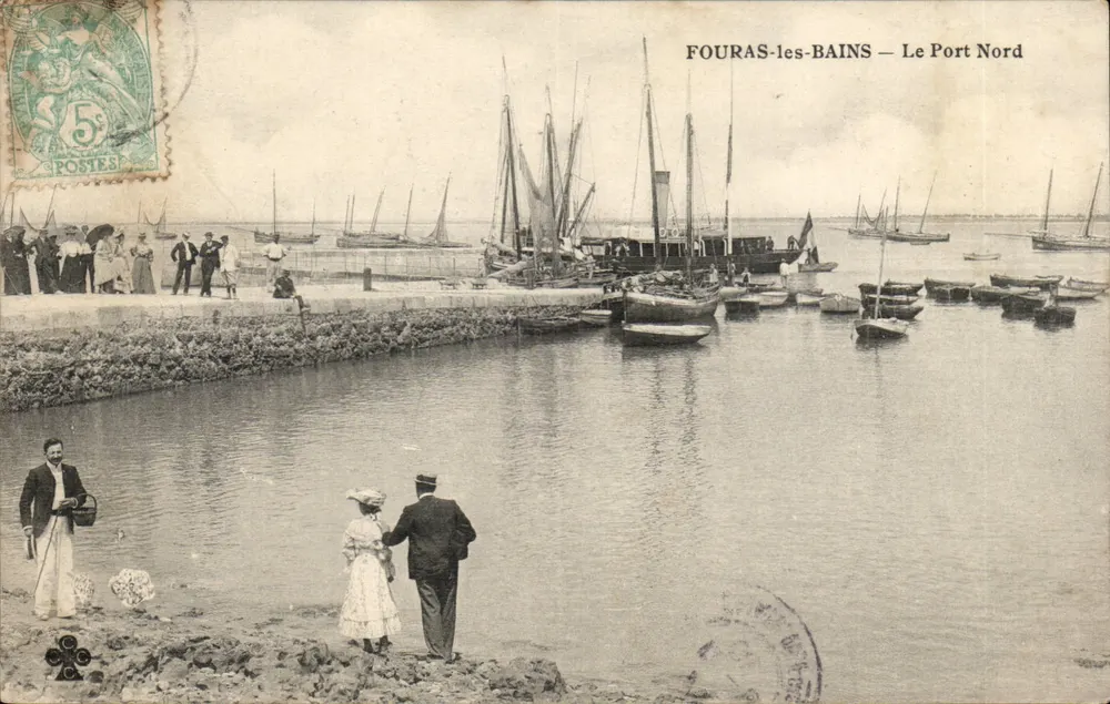 FOURAS-les-BAINS — O Porto Norte — Editor não identificado, número de série não visível - Frente