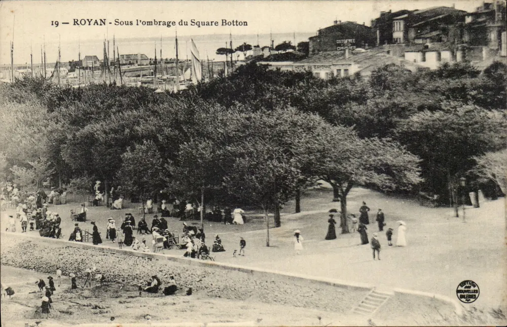 Royan — Sob a sombra do Square Botton — Bruyères & Cie - Frente