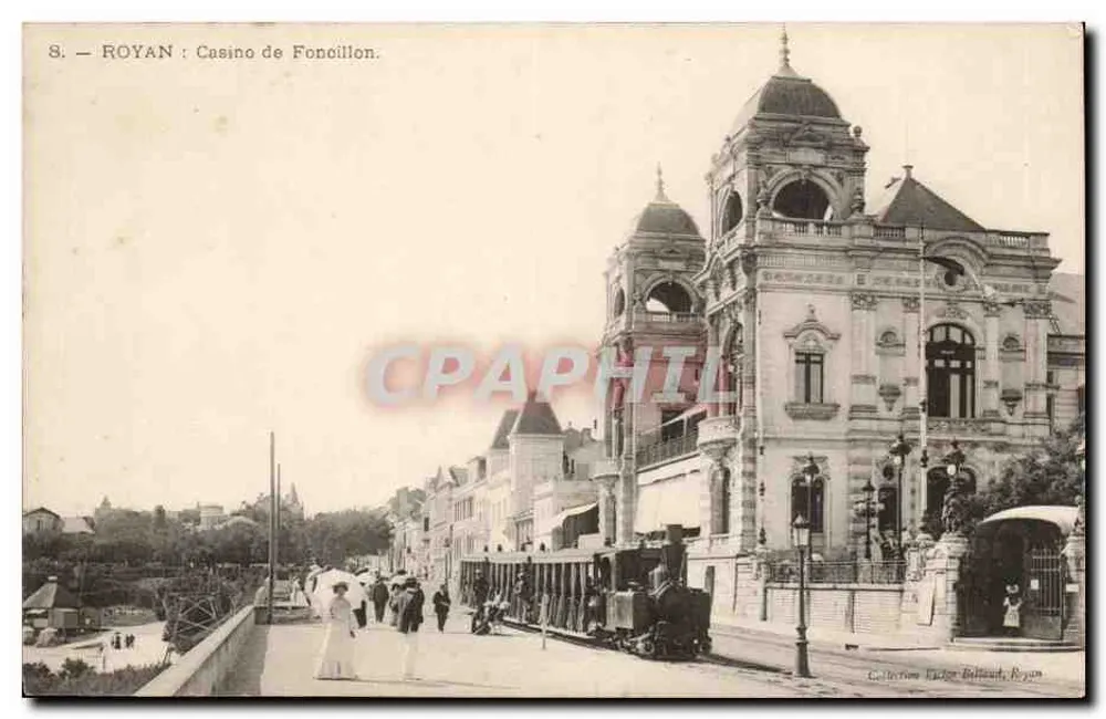 Royan : Casino de Foncillon — Coleção Édouard Billault, Royan, n°8 - Frente