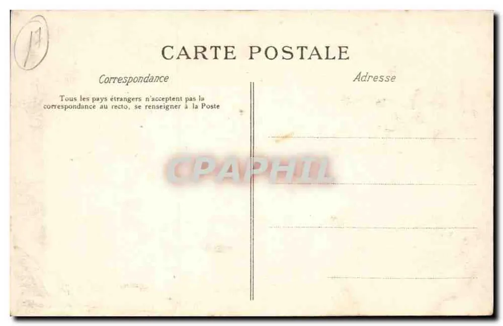 Royan : Casino de Foncillon — Coleção Édouard Billault, Royan, n°8 - Verso