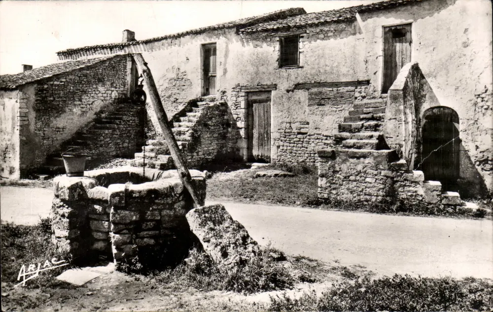 Escadas rústicas — Ilha de Oléron — Edição ARJAC - GRANDSART - Frente