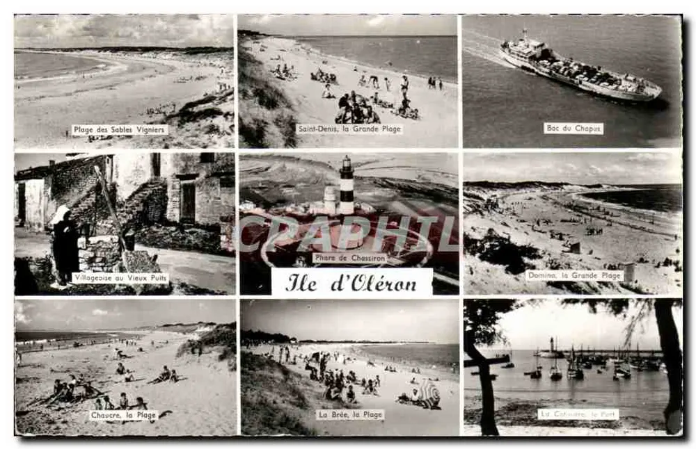 Ilha de Oléron — Praias e paisagens — Éditions Gaby - Frente