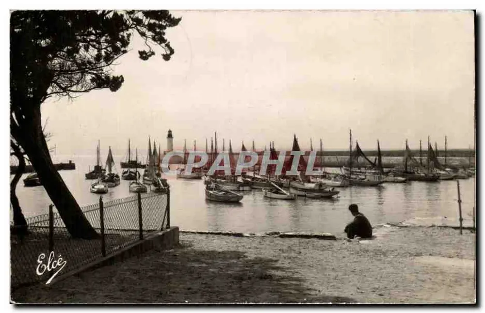 Ile d'Oléron — Der Hafen und sein Leuchtturm — Verlag L. Chatagneau, Nr. 2964 - Vorderseite