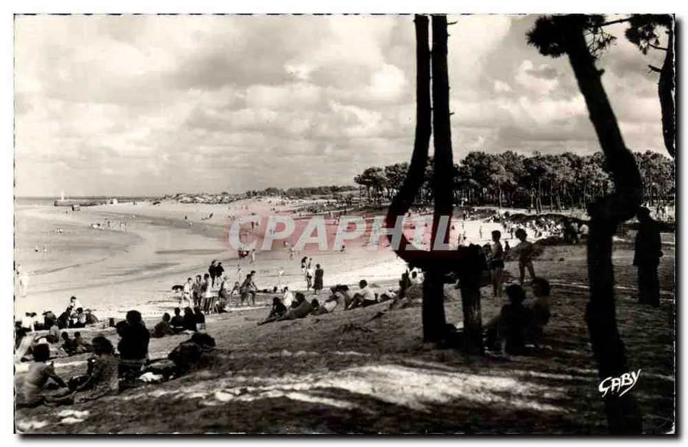 Praia de Oléron — vista da costa — Éditions Gaby - Frente