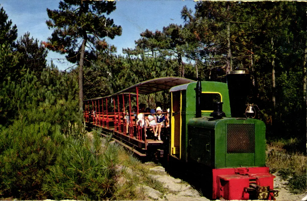 Pequeno Trem de Saint-Trojan — Ilha de Oléron — Éditions Gaby - Frente