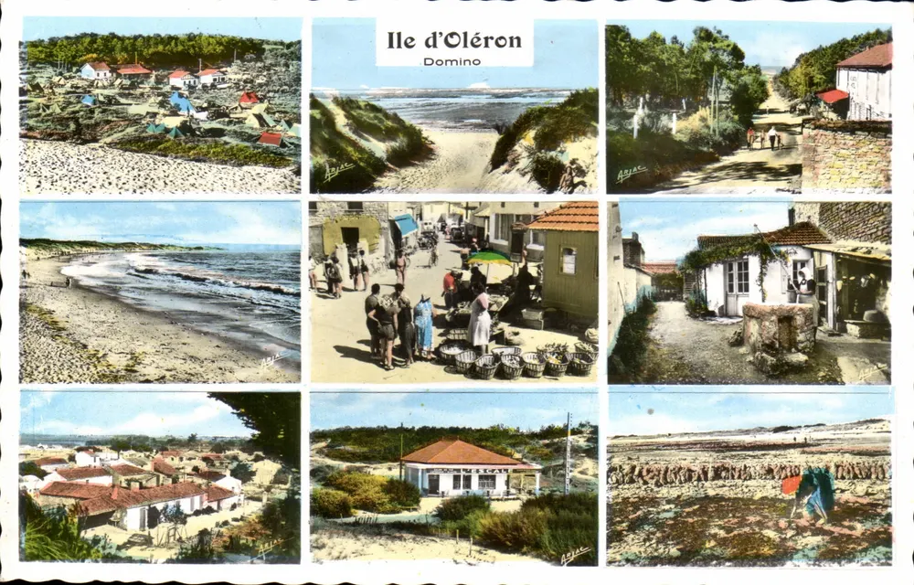 Ilha de Oléron — Vistas de Domino — Edição Oléronaise - Frente