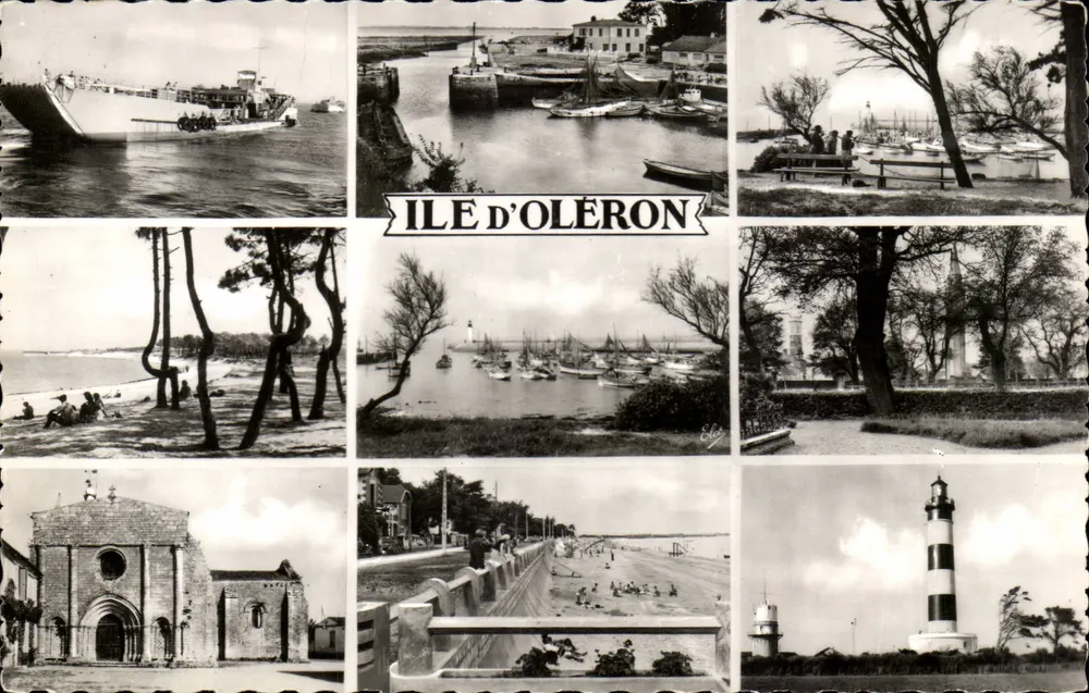 Ilha de Oléron — Vista panorâmica — Chataigneau - Frente