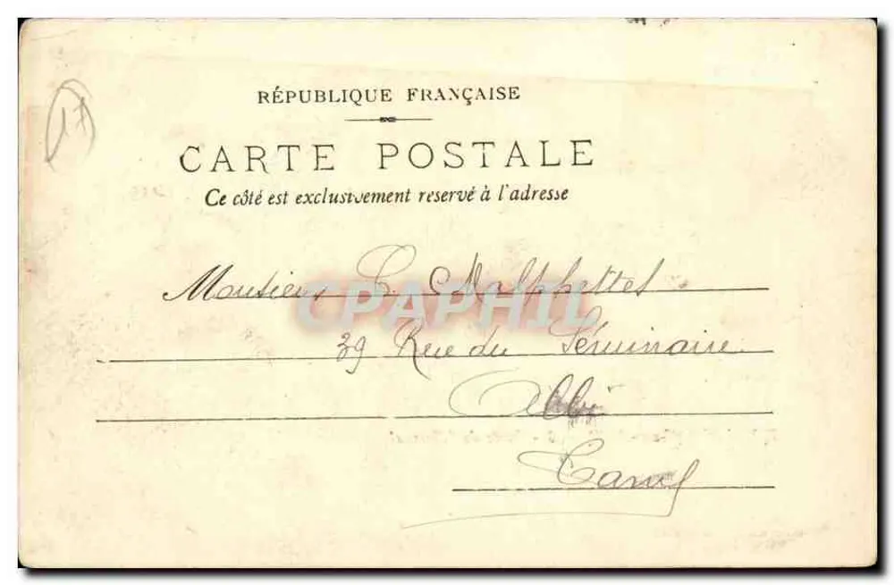 ROCHEFORT-sur-MER — Tor des Arsenal — CL. GALERIES PARISIENNES - Rückseite