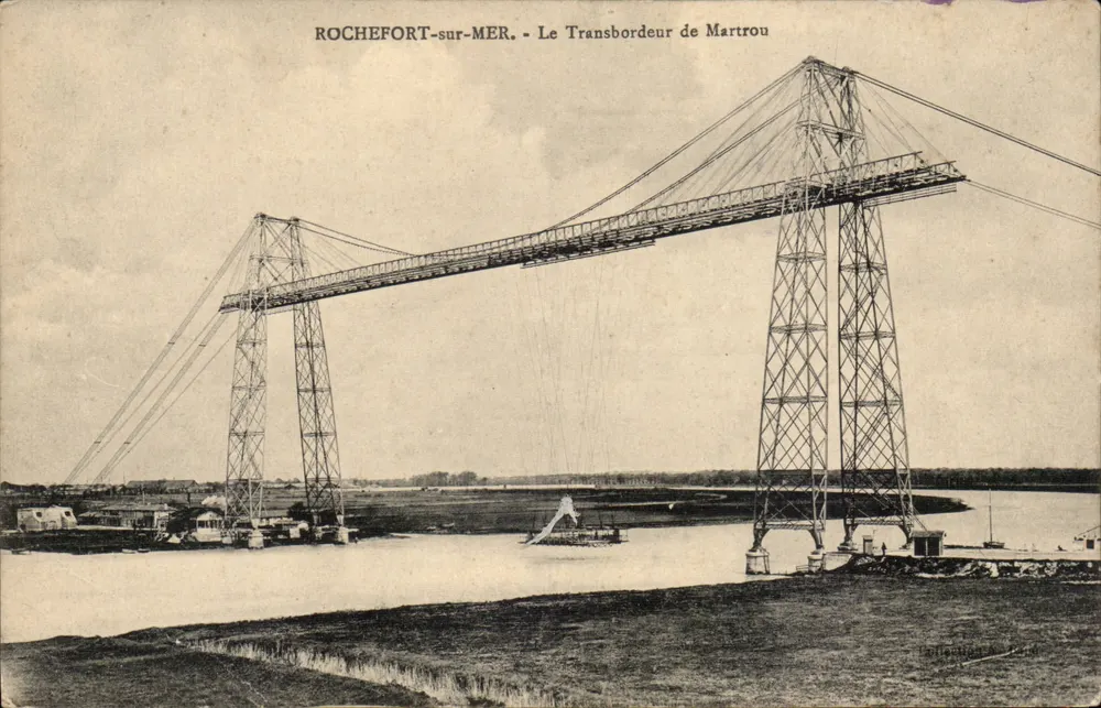 Rochefort-sur-Mer — O Transbordeur de Martrou — editor Polichronoff - Frente