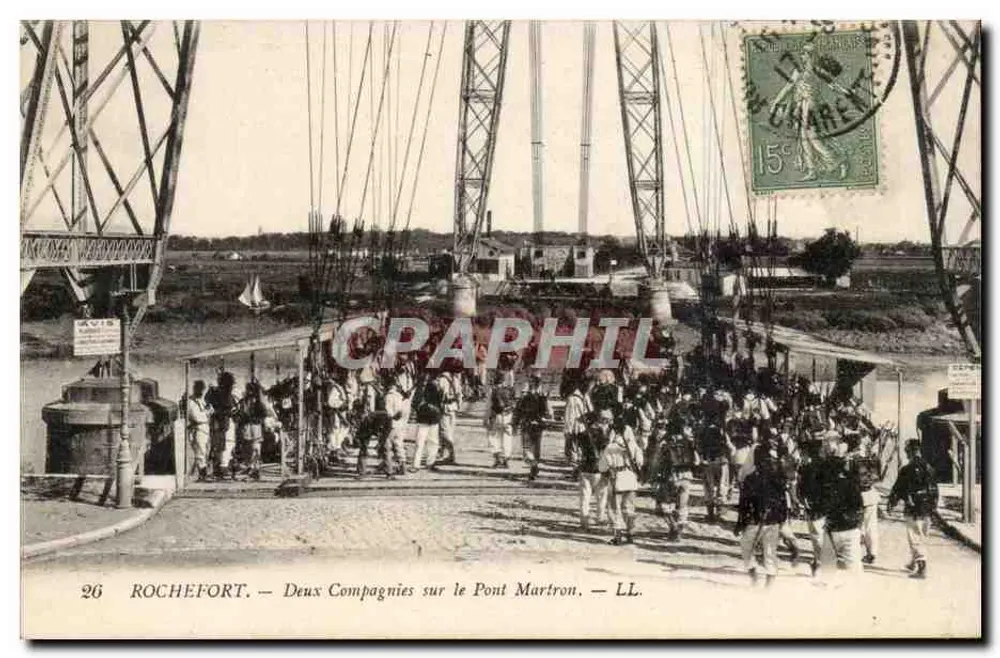 Rochefort — Zwei Kompanien auf der Martron-Brücke — LL. - Vorderseite
