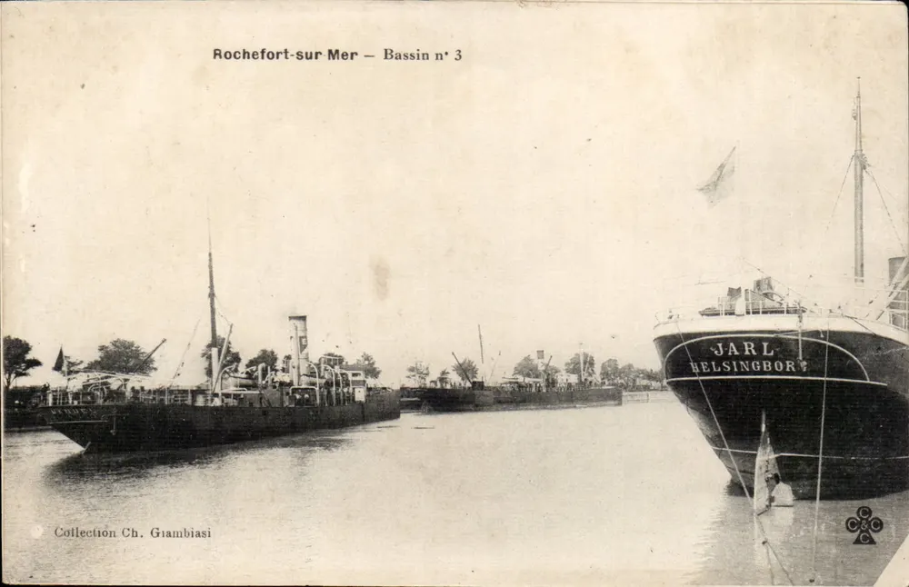 Rochefort-sur-Mer — Bassin Nr. 3 — Sammlung Ch. Giambiasi - Vorderseite