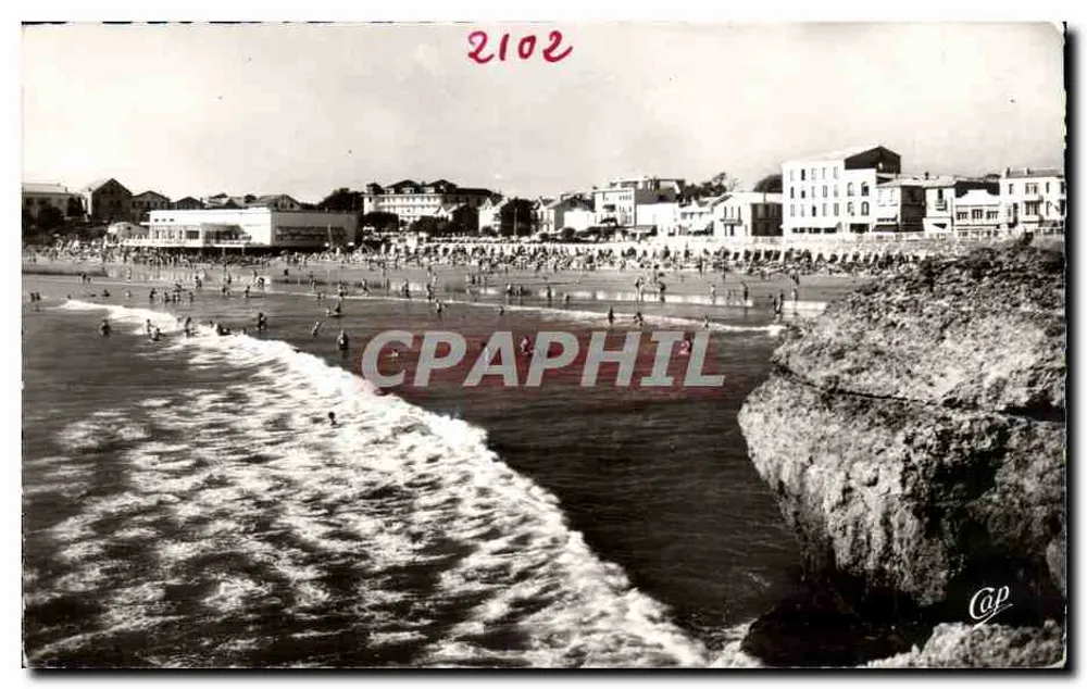 Royan-Pontaillac — A Praia — Réal-Photo - Frente
