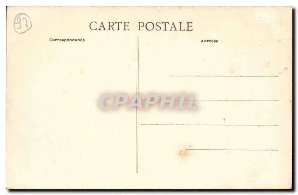 Insel Aix - Embarkation von Napoleon auf dem "Bellerophon" - L. C. - Rückseite
