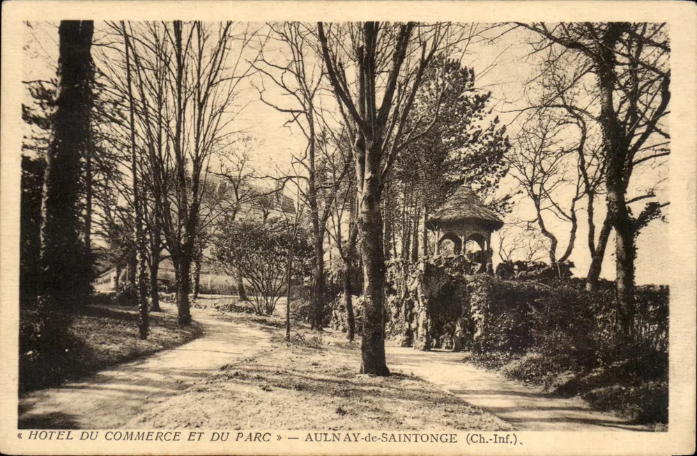 Hôtel du Commerce et du Parc — Aulnay-de-Saintonge (Ch.-Inf.) - Vorderseite