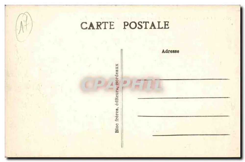 A Grande Côte (Côte d'Argent) — O Puits de Lauture — BR. - Verso